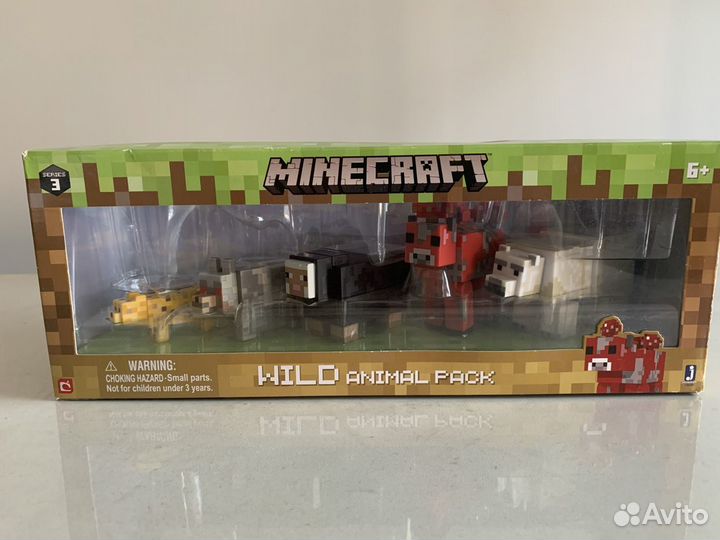 Фигурки Wild animal pack майнкрафт
