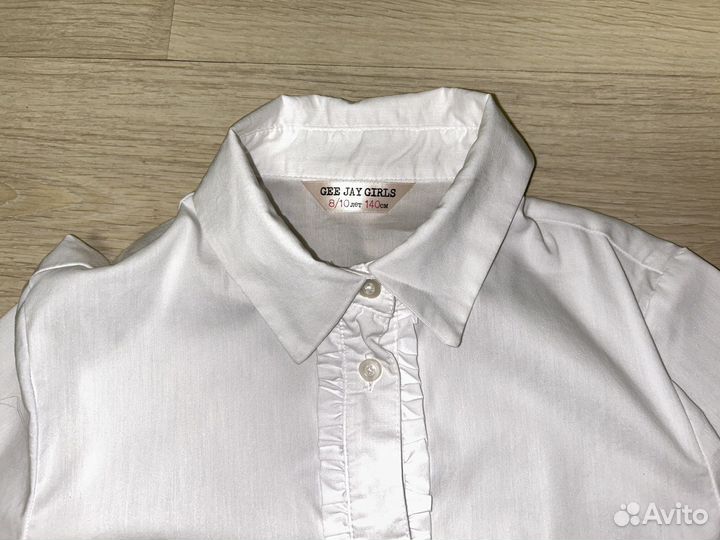 Рубашка детская школьная 146