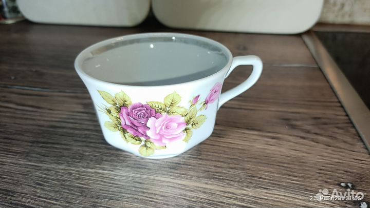 Чайная чашка фарфор