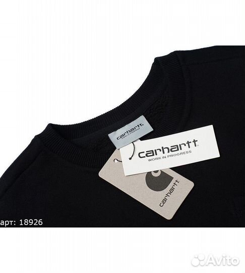 Свитшот Carhartt pocket Чёрный