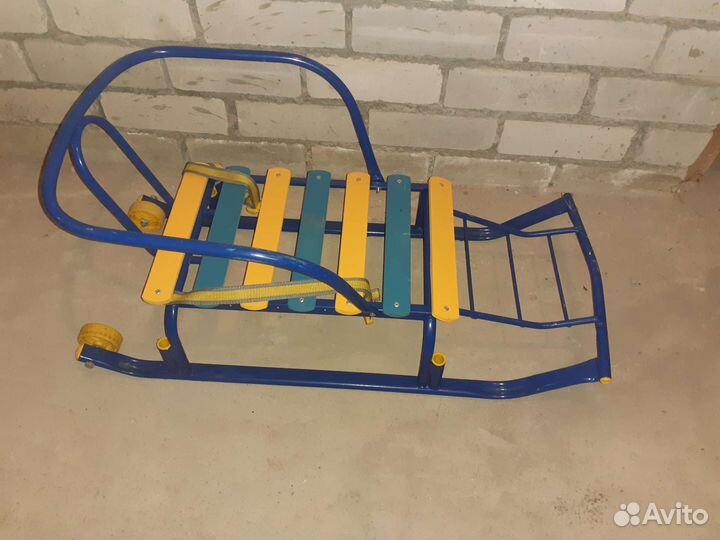 Детские зимние санки