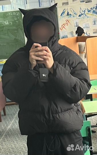 Пуховик зимний унисекс