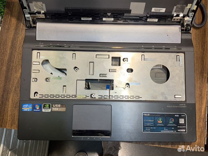 Ноутбук в разбор asus n53s