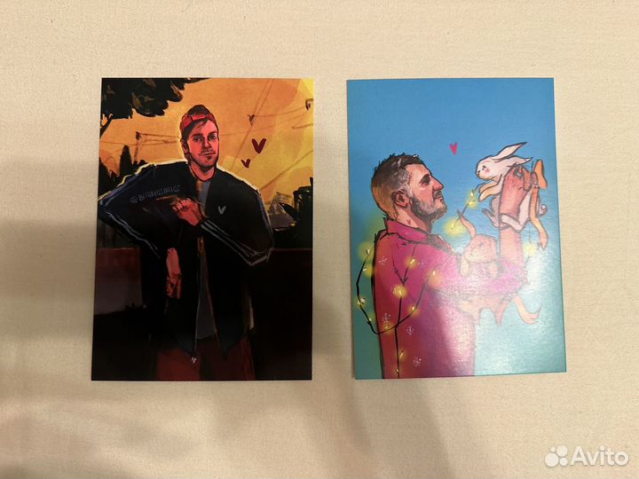 Открытки импровизаторы Дима Позов Арсений Попов