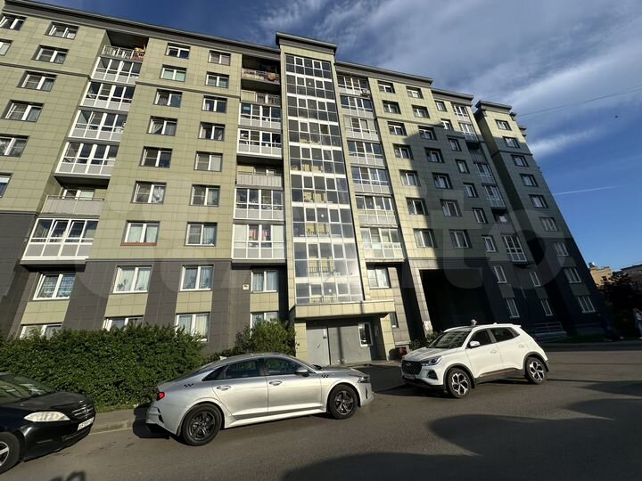 2-к. квартира, 60,4 м², 6/9 эт.