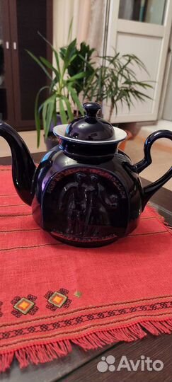 Блюдо СССР. Чайник зоварочный