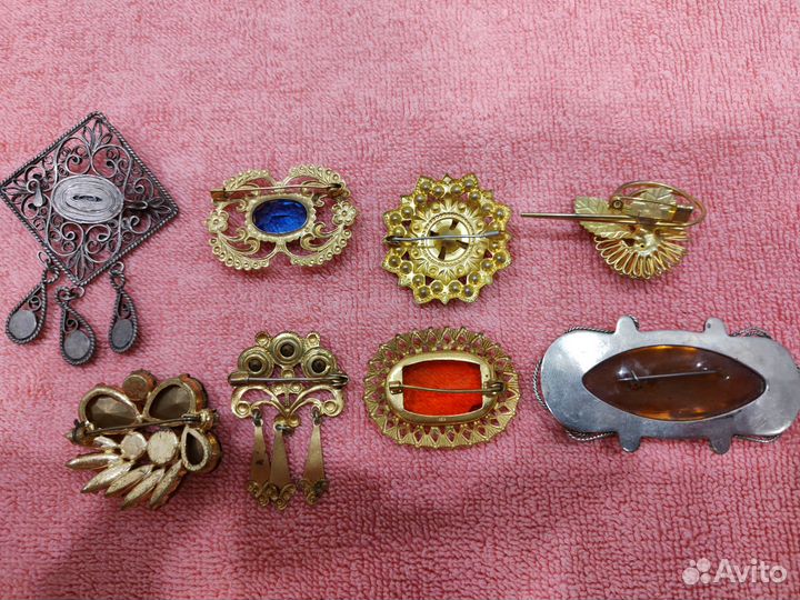 Брошь винтажная СССР