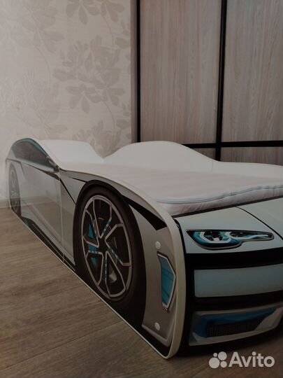 Детская кровать от 3 лет с бортиками