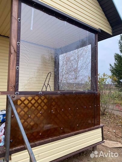 Мягкие окна под ключ