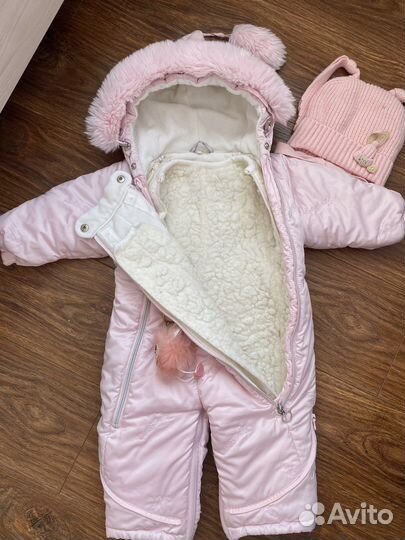 Комбинезон зима для девочки 74 трансформер