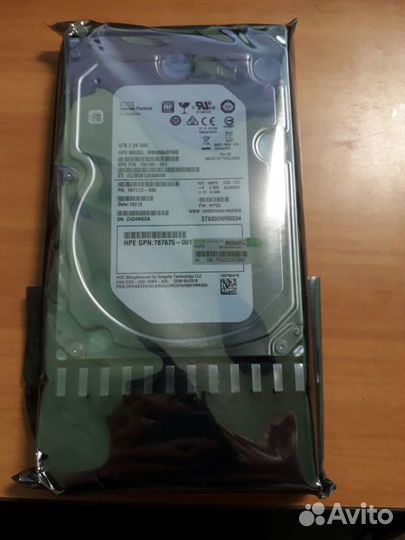 Жесткий диск HP 6TB MB6000jefnd 787335-001 SAS 3.5