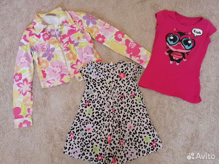 Вещи на девочку 128-134-140