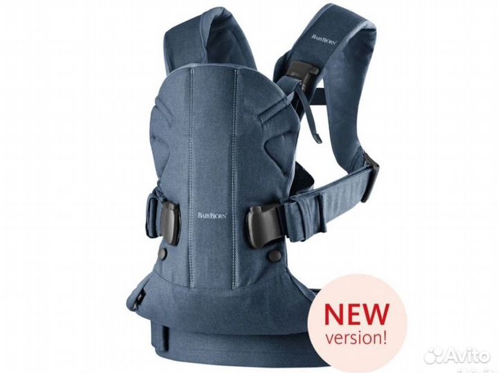 Рюкзак-переноска BabyBjorn One Midnight Blue