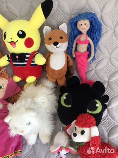 Мягкие игрушки пакетом