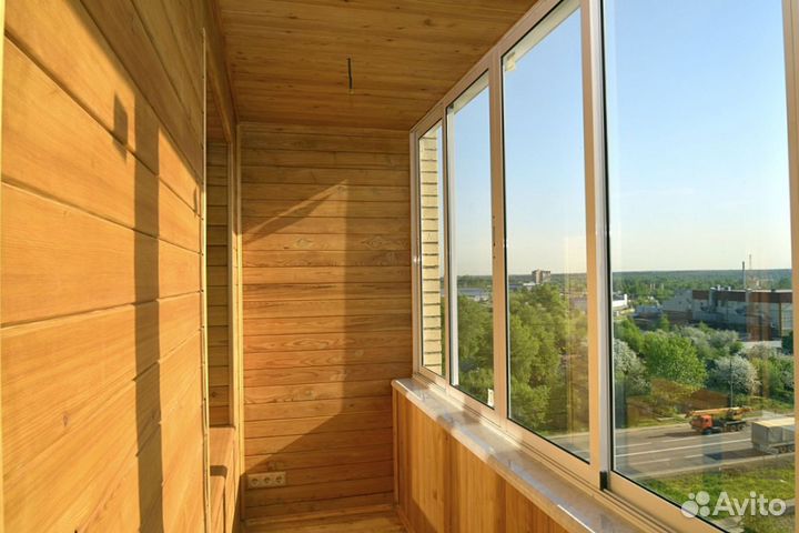 Комплексное остекление и отделка