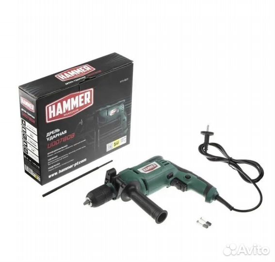 Дрель ударная hammer UDD780B