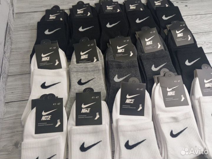 Мужские носки Nike хлопок