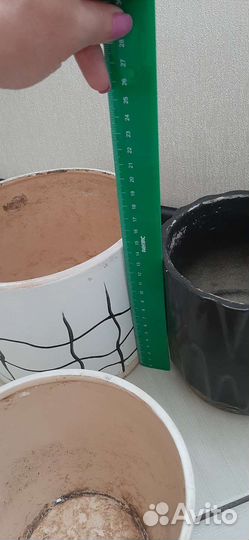 Керамические горшки для цветов