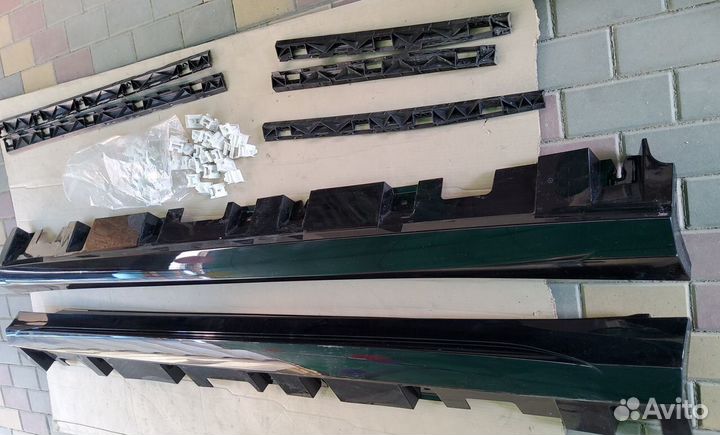 Накладка порога Mercedes GLS-class X167 AMG 2021 г