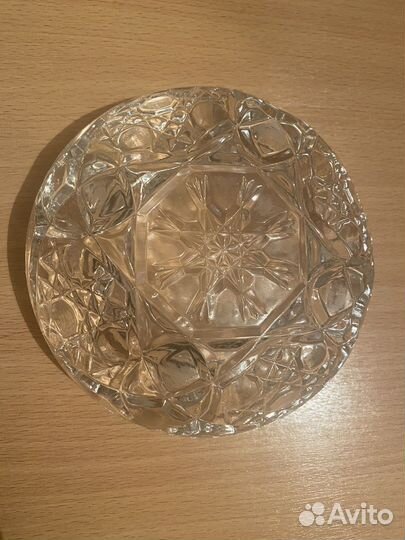 Хрустальная пепельница СССР
