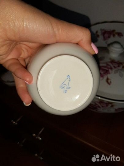 Новый Сервиз кофейный. Фарфор