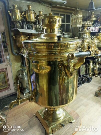 Самовар трактирный большой