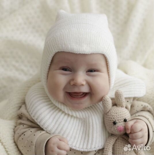 Шапка шлем демисезонная 42-44