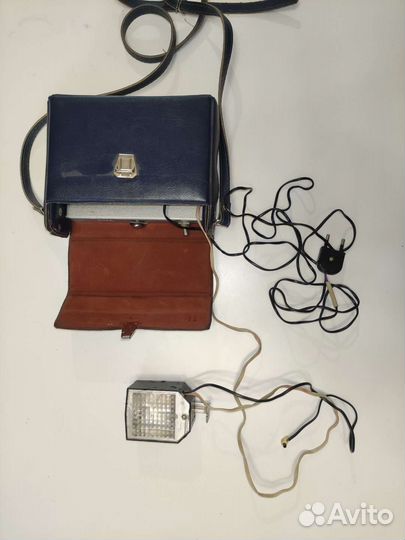 Плёночный фотоаппарат зенит Е/TTL вспышка чайка