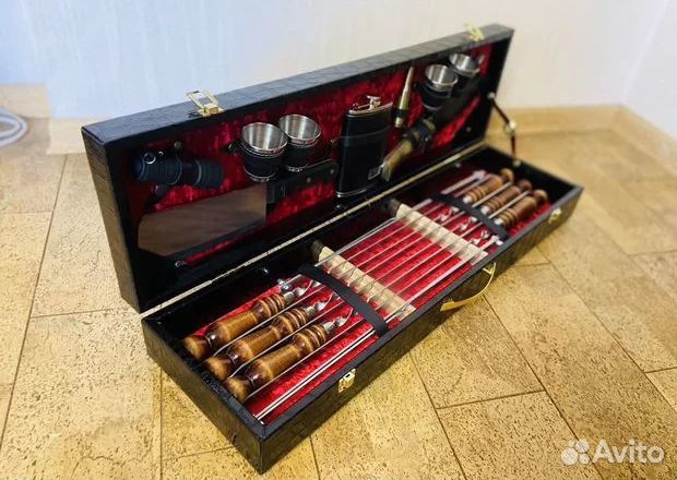 Подарочный набор для мужчины с шампурами