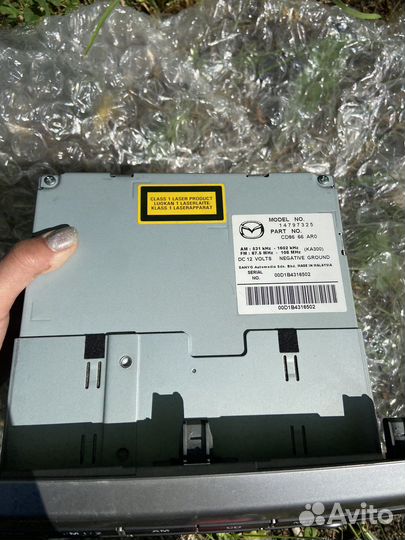 Магнитола Mazda 5 2010 года