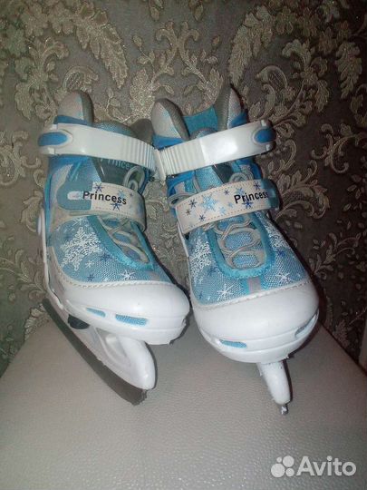 Коньки раздвижные 26-29