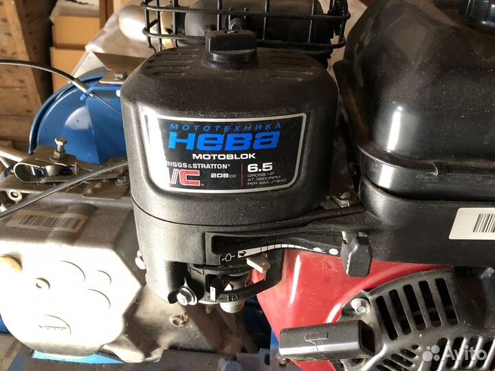 Мотоблок нева мб 2 6,5, с тележкой