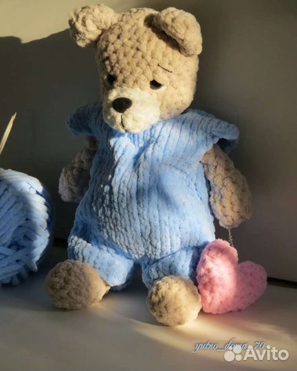 Мягкие игрушки: Мишка в пижамке