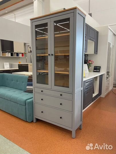 Витрина сканди 3 ящика