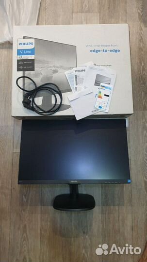 Монитор Philips 243V7qjabf на запчасти