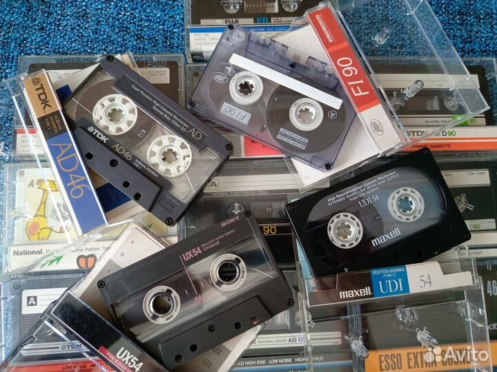 Аудио кассеты That's Tdk Denon National Sony Novel