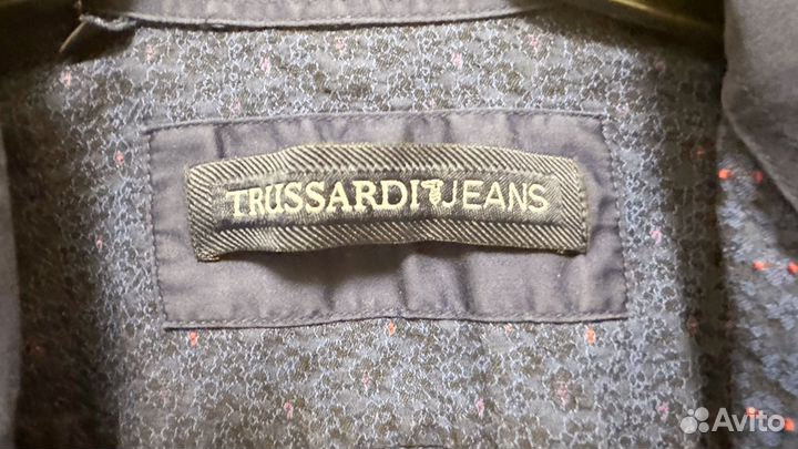 Рубашка мужская trussardi jeans оригинал