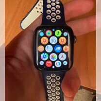 Часы apple watch 6 44 mm nike