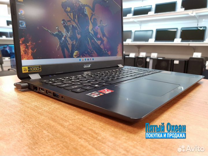 Ноутбук Acer A315-42, AMD Ryzen 3 3200U, RAM 8Gb