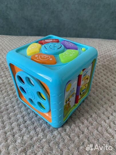 Развивающий кубик baby go со светом и музыкой