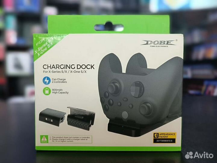 Зарядная станция + 2 аккумулятора Xbox One/Series