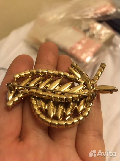 Брошь винтаж Чехословакия