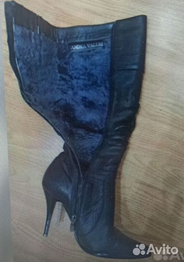 Сапоги женские натуральная кожа 37 размер