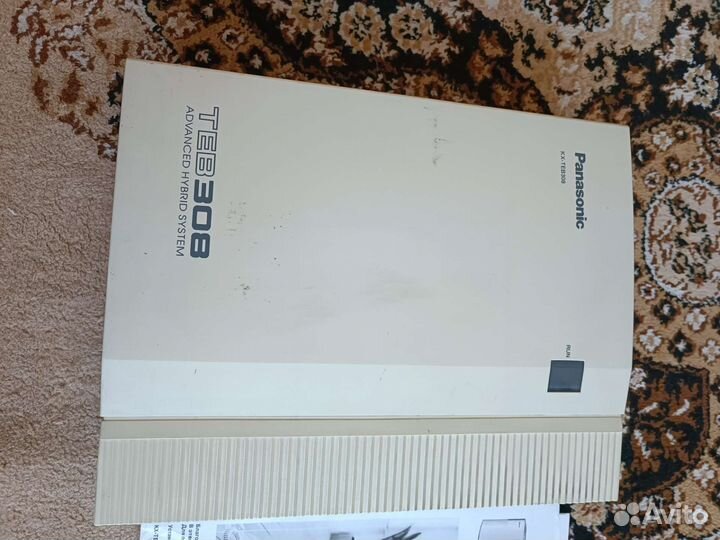 Мини атс panasonic teb 308 и системный телeфон