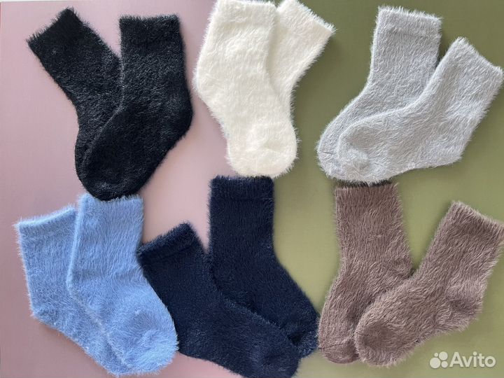 Носки детские для девочки и мальчика (соболь)