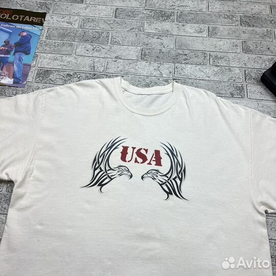 Архивная Футболка Usa Tribal x Y2K Vibtage Tshirt