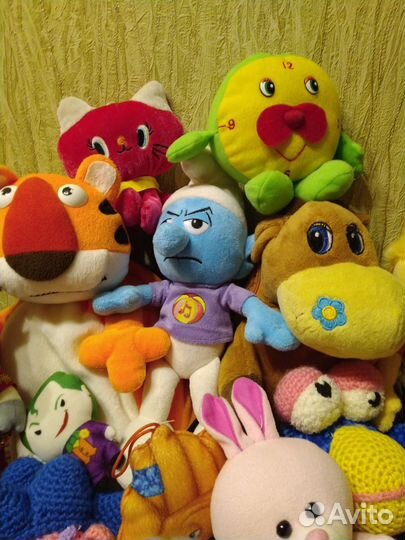 Мягкие игрушки бу пакетом