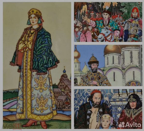 Фарфоровые пласты V&B, иллюстрации Зворыкина