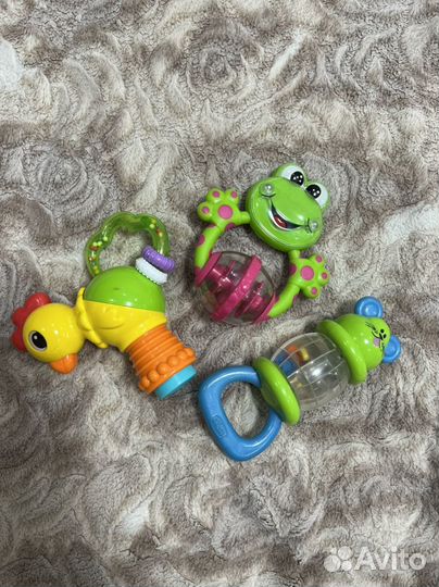 Прорезыватель, погремушки chicco