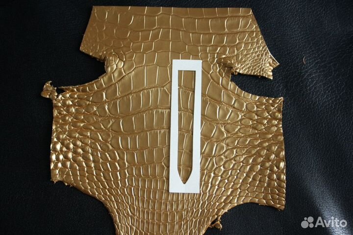 Ремешок для часов из кожи крокодила аллигатора
